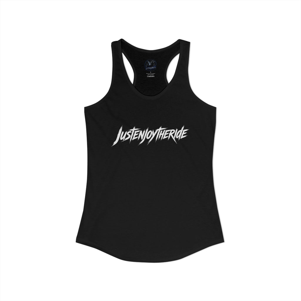 JUSTENJOYTHERIDE Women's Racerback Tank