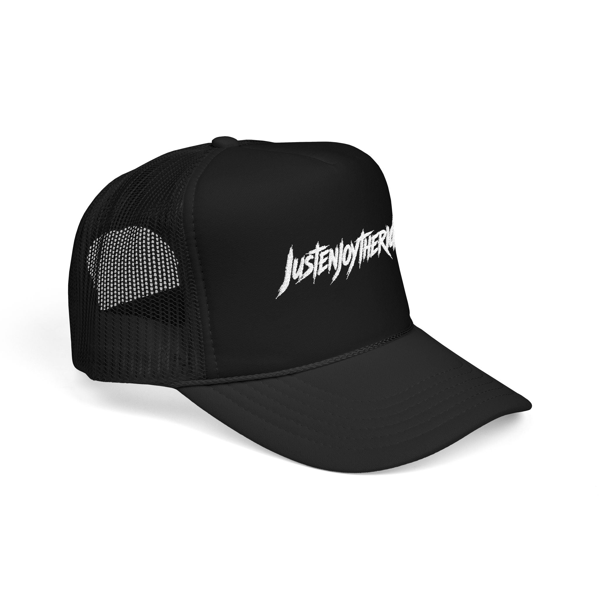 JUSTENJOYTHERIDE Foam Trucker Hat