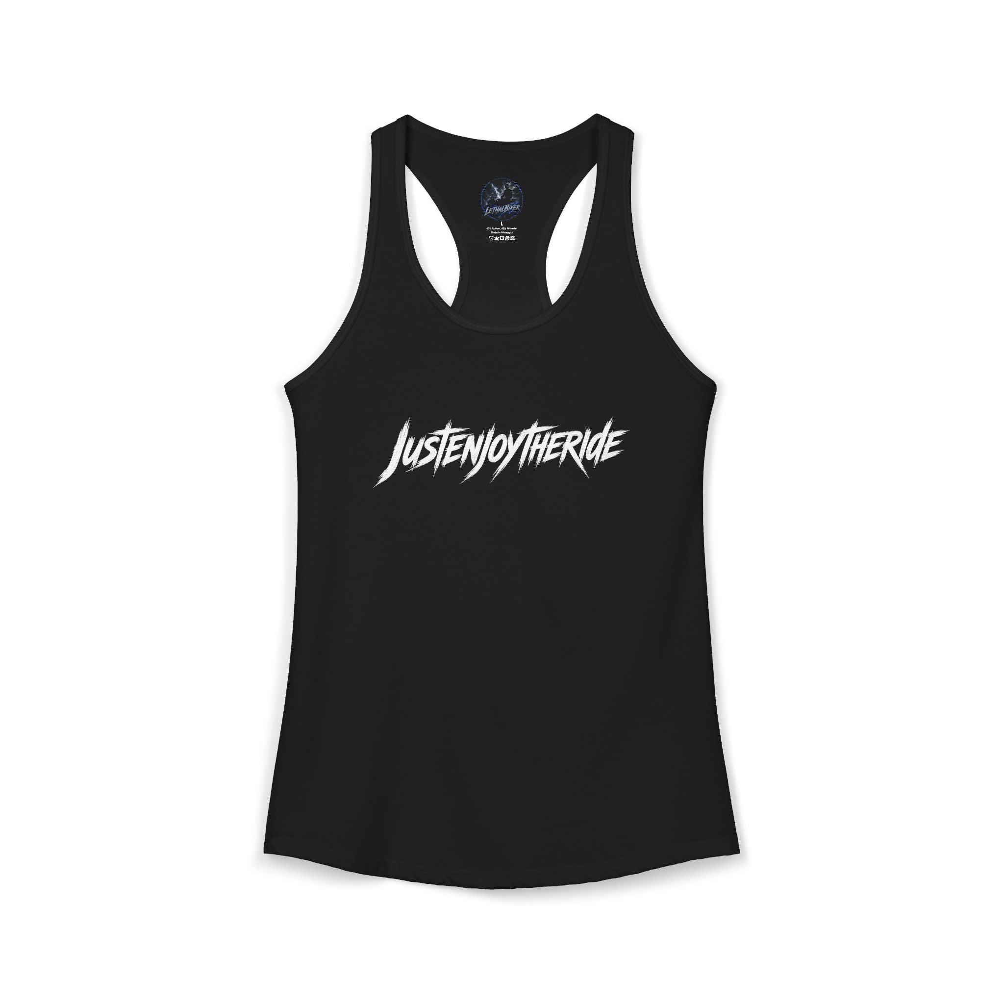 JUSTENJOYTHERIDE Women's Racerback Tank