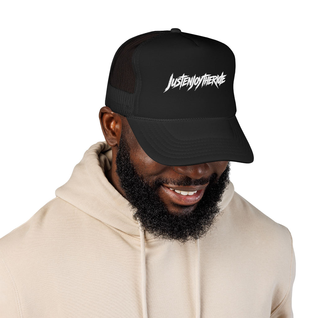 JUSTENJOYTHERIDE Foam Trucker Hat